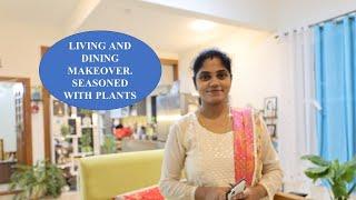 Vlog #67 ||️Dining and Living Room Makeover || Two day vlog#vlog #tamil #home #makeover