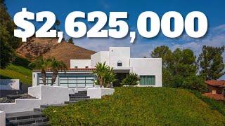 TOURING A $2,625,000 PRIVATE MODERN LUXURY ESTATE IN A GUARD GATED CALABASAS, CALIFORNIA COMMUNITY!