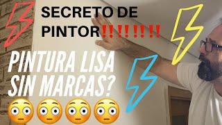 COMO pintar una pared lisa SIN DEJAR MARCAS‼️‼️‼️
