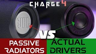  Replacing Passive Radiators With Actual Drivers taken from the Flip On My Charge 4. Good idea?