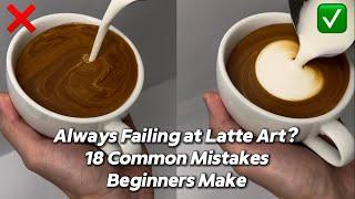 How to Pour Heart Latte Art: Beginner Mistakes Tutorial