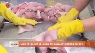 NHIỀU CƠ HỘI XUẤT KHẨU NÔNG SẢN SANG CÁC THỊ TRƯỜNG CHỦ LỰC | VTV5