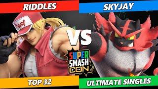 SSC 2022 Top 32 - Riddles (Terry) Vs. Skyjay (Incineroar) Smash Ultimate Tournament