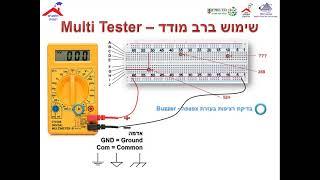 פיתוח - שימוש ברב מודד - ארדואינו - פגישה 2 - 2022