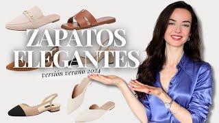 10 ZAPATOS ELEGANTES PARA VERANO | Susana Arcocha 2024