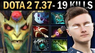 Medusa Gameplay Miracle with Skadi and 19 Kills - Dota 2 7.37