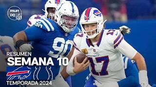 Buffalo Bills vs. Indianapolis Colts | Resumen NFL en español - Semana 10 | NFL Highlights 2024