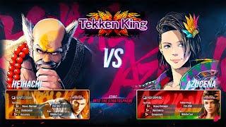 Heihachi vs Azucena in Tekken 8 Online Ranked