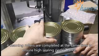 Automatic metal cans sealing machine,can sealer machine for tin cans,tin can seamer machine(2021)