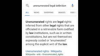 Unenumerated Rights #education