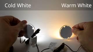 Orbit XL warm cold white under cabinet kitchen led light kit Moderix