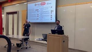 Welcome & Agenda for CyberMed Summit 2024 at The George Washington University.
