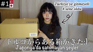 JAPON-TÜRK KIZI Türk ürünlerini nekadar biliyor? | Opening mystery Box from Turkey