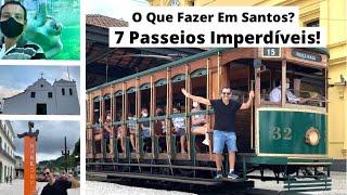 Santos / SP - 7 Passeios Imperdíveis + Museu Pelé + Almoço + Dicas de Viagem