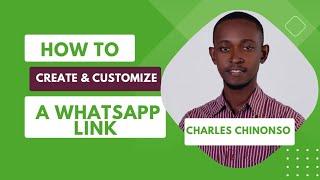 How to create and customize a WhatsApp Link