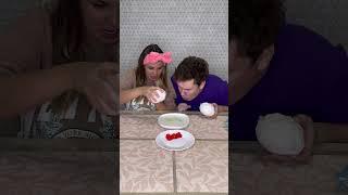 Choose food challenge  Which of them got the biggest gummy bear?  #shorts Best video by Hmelkofm