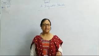 Class IV EVS Topic: A Day with Nandu