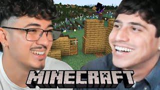 Sage & Logan Play Minecraft!