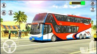 US Bus Driving Simulator 3D - Bus Driving Speed 120/Km | New Travelling Bus Depot Full Gameplay