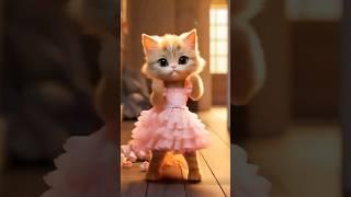 cute cat dance ||wish status||new whatsapp status||cute puppy||trending#trend#shorts#new status