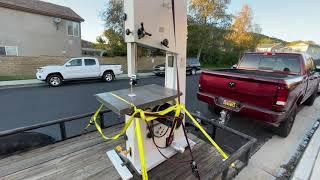 Laguna LT 24 Bandsaw- My Custom Woodworking Shop Just Got Another Machine and Its Big!!!