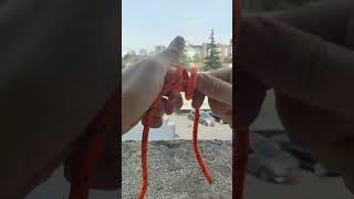 Balıkçı Düğümü Nasıl Yapılır?  How to tie a fisherman knot?