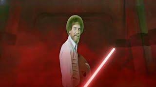 Bob Ross, but he beats the Devil out of Rebels