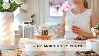 6AM Relaxing Morning Routine | Slow Living Diaries | How I keep my house clean and neat