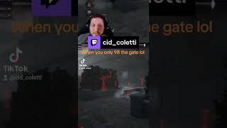 when you only 98 the gate  #dbd #twitch #dbdgameplay ##deadbydaylight #dbdfunny #funny #dbdclips