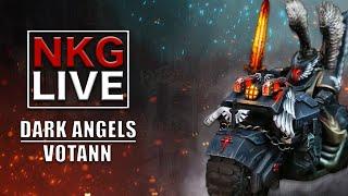 Dark Angels vs Votann - Warhammer 40k Battle Report | NKG Live