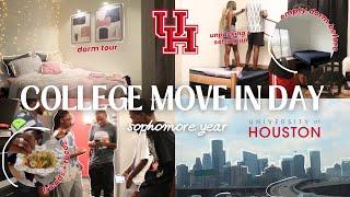 COLLEGE MOVE IN DAY 2024 *realistic* VLOG | University of Houston