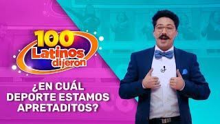 ¿En Cuál Deporte Estamos Apretaditos? Familia Otero vs Familia Velasco - 100 Latinos Dijeron