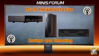 LIVE: Minisforum MS-A1 - The World's Smallest And Most Expandable MiniWorkStation - Ultra Fast!