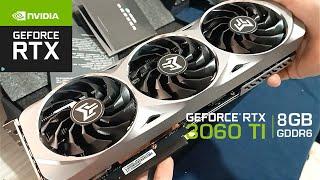 GEFORCE RTX 3060 TI METAL MASTER OC FG GALAXY  - UNBOXING