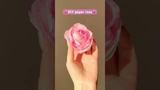 DIY paper rose