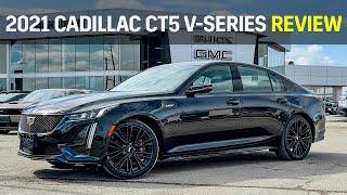 Review: 2021 Cadillac CT5 V-Series 3.0L Twin Turbo V6 AWD | Carbon Fiber, Brembo, Adaptive Cruise