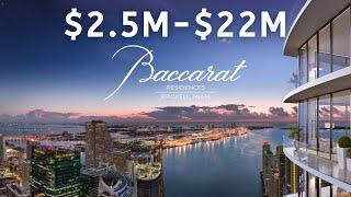 Inside Baccarat Residences in Brickell, Miami!!