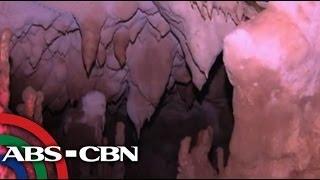 Rock formations inside Samar's Sohoton Cave