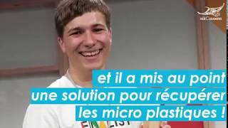 Fionn Ferreira, prix Google Science Fair 2019, interviewé par The Seacleaners !