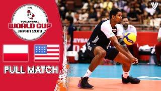 Poland  USA - Full Match | Men’s Volleyball World Cup 2019