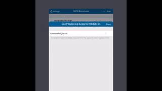 AFS Collector connect GNSS iOS
