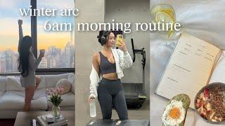 6AM productive morning routine  | healthy habits to LOCK IN, be disciplined, and level up by 2025