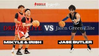 DRIVE Elite vs Jalen Green Elite ft. Jase Butler (19 OFFERS)  ENDS IN A GAME WINNER??