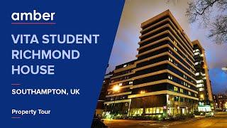 Property Tour | Vita Student Richmond House, Southampton | Student Accommodation in UK | amber