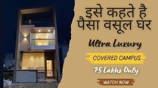 VN102 | 3 BHK Ultra Luxury Semi Furnished Villa with Modern Architectural Design For Sell In Indore