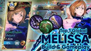 BRUTAL ATTACK SPEED!! Nobara Kugisaki !! | Top 1 Global Melissa Gameplay | Melissa Best Build 2023