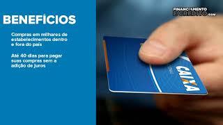 Cartão de crédito Caixa nacional -  Financiamento e Crédito