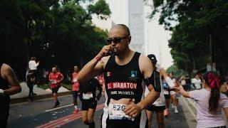 Jorge Peniche Runs the Mexico City Marathon