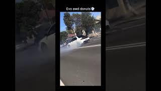 Evo awd donuts 
