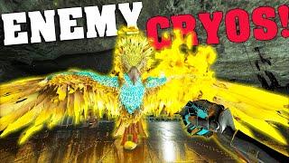 Opening Enemy Cryos and Hatching Eggs!! | Ark Small Tribes S5E11